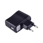 آداپتور شارژر دیواری تک‌پورت USB مشکی