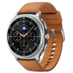 ساعت هوشمند 46 میلی‌متری سامسونگ مدل Galaxy Watch 8 Classic با بند چرمی