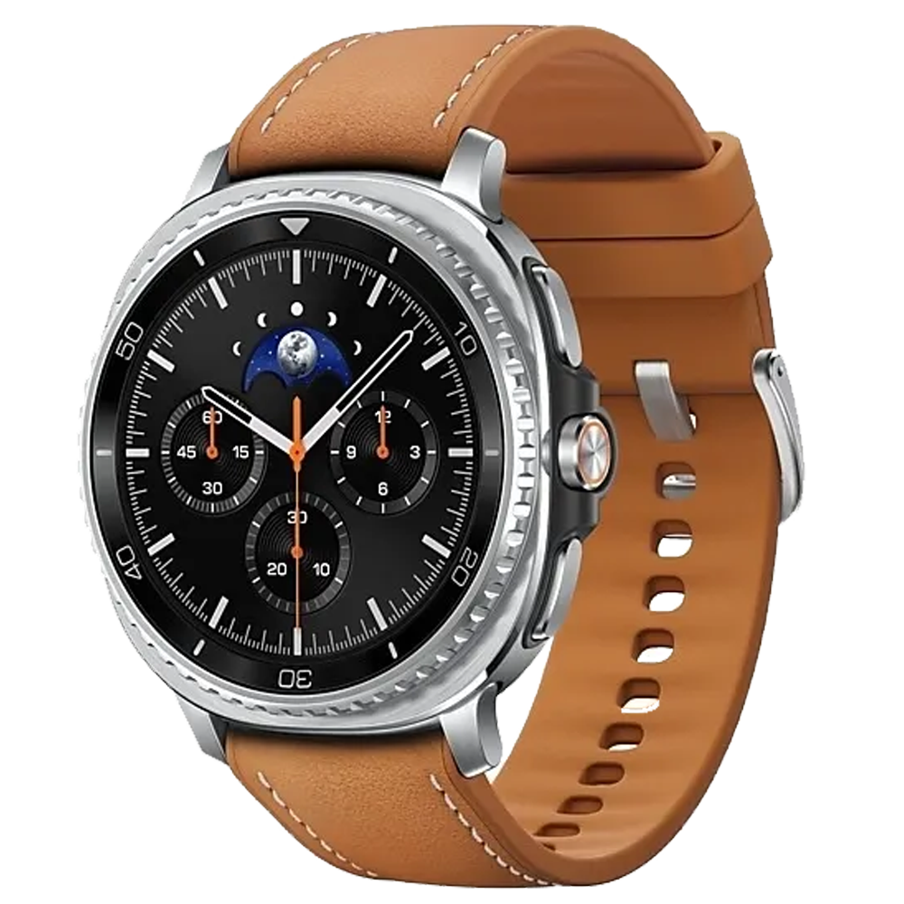 3 ساعت هوشمند 46 میلیمتری سامسونگ مدل Galaxy Watch 8 Classic با بند چرمی - تصویر 1
